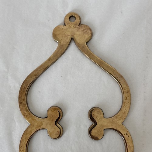 Vintage Gatco Pair Brass Candle Holder Sconce 10" Gothic Revival Wall Mounted - Picture 6 of 16