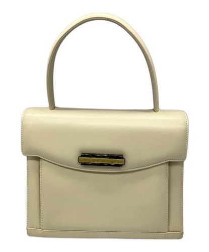 GIVENCHY Classical leather handbag ivory