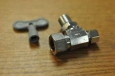 Brasscraft 5/8" OD x 3/8" Compression Chrome Straight Stop Loose Key FAST! C5