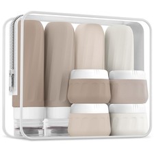 Travel Bottles for Toiletries 8 Pack, Travel Size Toiletries, Tsa Approved Tr...