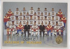 1994-95 Leaf Elit Set Sweden Team Checklist Malmo Redhawks IF #314 0q3