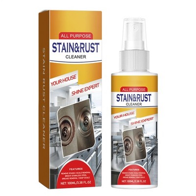 Stain & Rust Remover Cleaner Stain Remover Cleaning Spray for Kitchen Bathroom