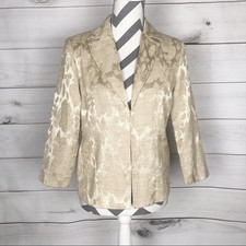 Chico's Gold Jacket size Small / 4
