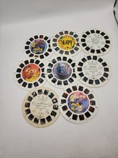 View Master Reel Lot Of 8 Scooby-Doo Spider-Man Wiggles E.T I Spy