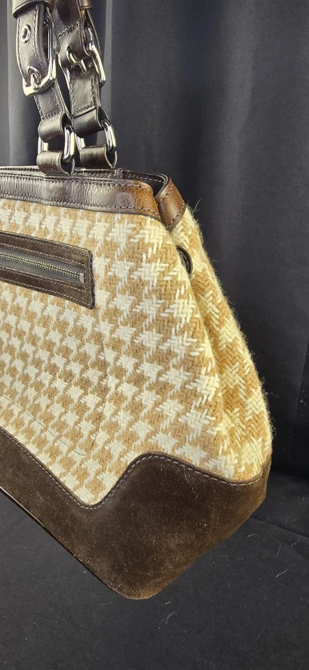 Bolso Coach Vintage Hamptons Pata de Gallo #8E88 Foto 2 de 4