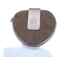 Lufthansa gray heart-shaped toiletry bag, ede...