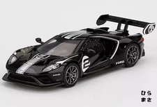 Diecast 1/64 Ford GT Mk II #006 LHD Shadow Black Mini GT Series
