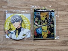 Persona 4 Sega Lucky Kuji 25th Protagonist Can Badge Keychain