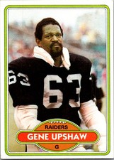 1980 Topps #449 Gene Upshaw