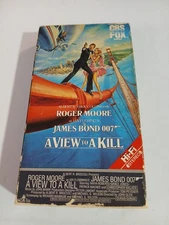 James Bond 007 A View To A Kill Beta Max Tape Roger Moore Tanya Roberts