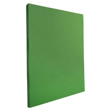 Green Colored Copy Paper 50 Sheets Standard Letter 8.5 x 11 Premium Quality