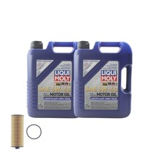 10L Liqui Moly Leichtlauf High Tech 5W-40 Mahle Engine Oil Change Kit for R172