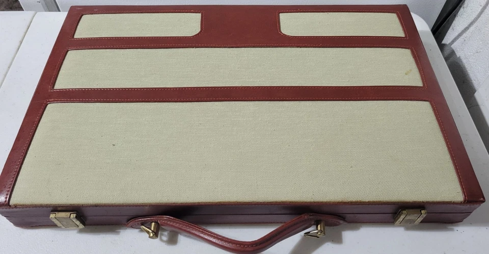 Fred Roberts San Francisco Vintage Backgammon Game Tournament Extra Large 18×23" - Image 2 of 2