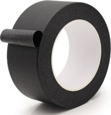  Free Duty Tax Masking Tape 2 Inch Wide, Black Painters Tape, Multi - Use T