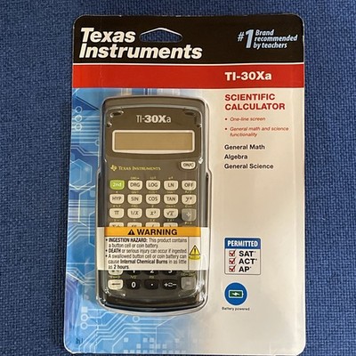 Texas Instruments TI-30Xa Scientific Calculator Battery Powered Brand New
