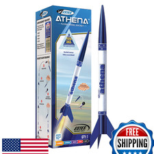 Estes 2452 Athena Rocket Kit - Prebuilt Beginner Flying Model Rocket