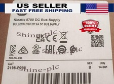 New Factory Sealed AB 2198-P208 Kinetix 5700 DC Bus Power Supply 2198P208