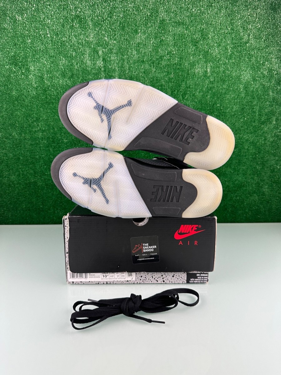 Size 10.5 - Air Jordan 5 Retro OG Black Metallic Reimagined (CLEAN