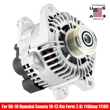 Alternator Fit Kia Forte 2010 2011 2012 2013 L4 2.0L 2.4L 37300-25201 11189 150A