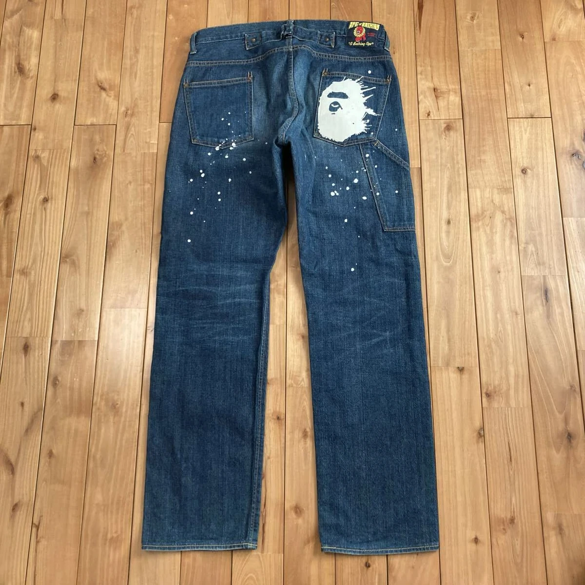 A Bathing Ape Denim Regular Size Pants for Men for sale | eBay
