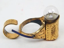 8E 1940's Lone Ranger Atom Bomb Ring Western Toy