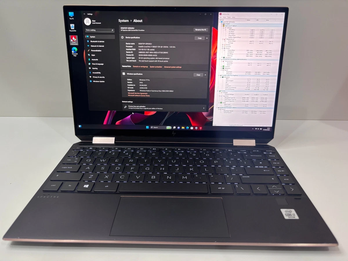 HP Spectre X360 512GB SSD Capacity PC Laptops & Netbooks for sale