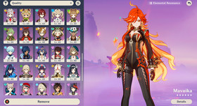 Genshin Impact AR 60 America - Mavuika - Alhaitham C2 - Neuvilette C1 - Varessa