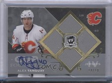 2007 Upper Deck The Cup Foundations Jerseys 10/10 Alex Tanguay #CF-AT Auto 0c3