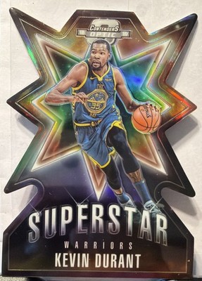 2018-19 Panini Contenders Optic Superstar Die-Cuts Kevin Durant #4 Prizm