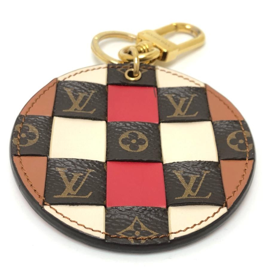 LOUIS VUITTON Authentic M68657 Key Ring Bag Charm Portocle