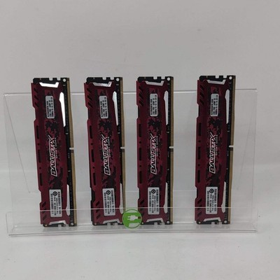 Micron Ballistix Sport LT 64GB (4x16GB) RAM DDR4 2400MHz BLS8G4D30AESEK.M8FE