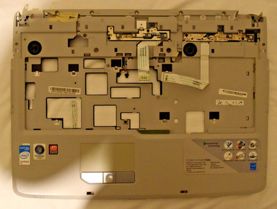 Acer Aspire 7720/7720G Gehäuse Palmrest Topcase + Touchpad Lautsprecher Flex-Top