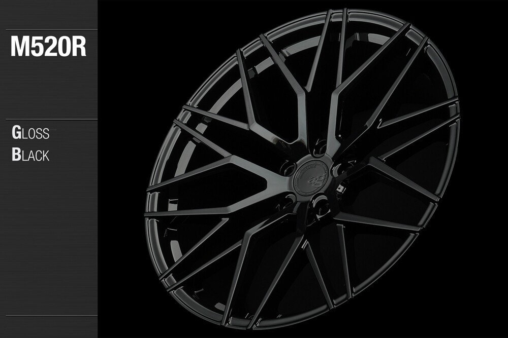 19-inch M520R Wheels Fits Maserati Ghibli 2013-2024 Gloss Black 5x114.3 lugs