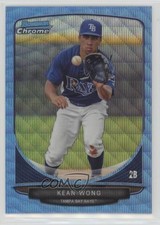 2013 Bowman Draft Draft Picks Chrome Blue Wave Refractor Kean Wong #BDPP51 1q7