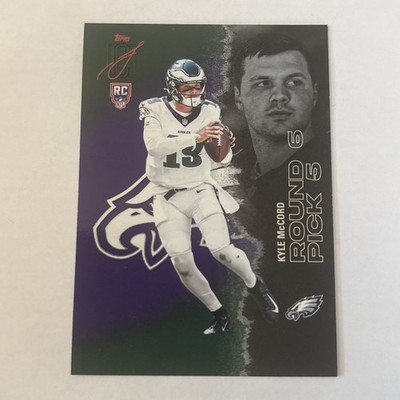 Topps 2025 Signature Class Rookie Pick 6 Kyle McCord Rookie #108 Eagles