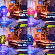Fortnite- All spirits at level 5 (Galaxy, Gum...