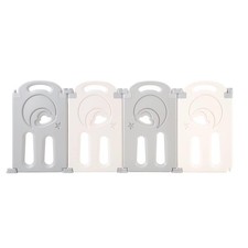 Fortella Cloud Castle Foldable Playpen 4-Panel Extension, 2021 Winter Model