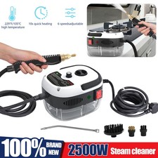 2500W Handheld High Temp Steam Cleaner for Car Household Deep Clean MultiSurface