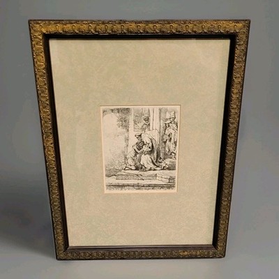 Rembrandt The Return Of The Prodigal Son Etching