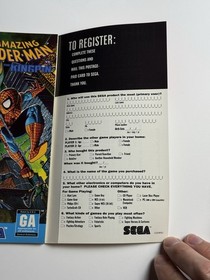 The Amazing Spider-Man vs. Kingpin (Sega CD 1993) CIB Complete w Reg Card CLEAN