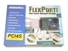 New Addonics Flexport PCI 4 Serial port AEFLEXP4S I/O
