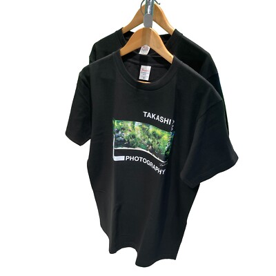 ADA L Photography TシャツLサイズ TAKASHI AMANO ADA Takashi Amano Photography Limited T-shirt Suikei Black Color