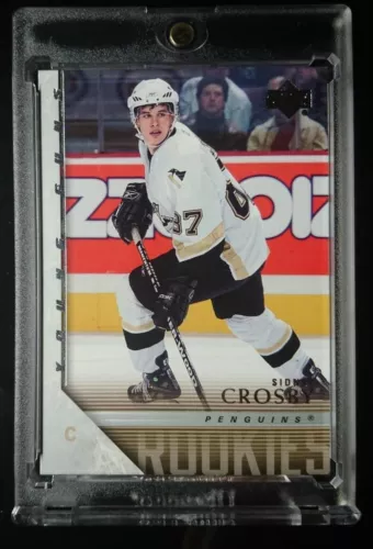 2005-06 UD Young Guns #201 - Sidney Crosby ROOKIE (Penguins)