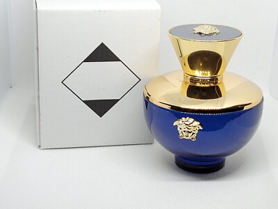 VERSACE DYLAN BLUE,EDP, 3.4 OZ / 100 ML FOR WOMEN ( new in white box)