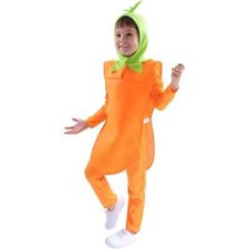 Disfraces de zanahoria para niños Quenny, Halloween Juegos con disfraces para niños Verdura 13384