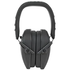 Walker's Passive Earmuff Blk 27NRR Hearing Protection Adjustable Headband Design