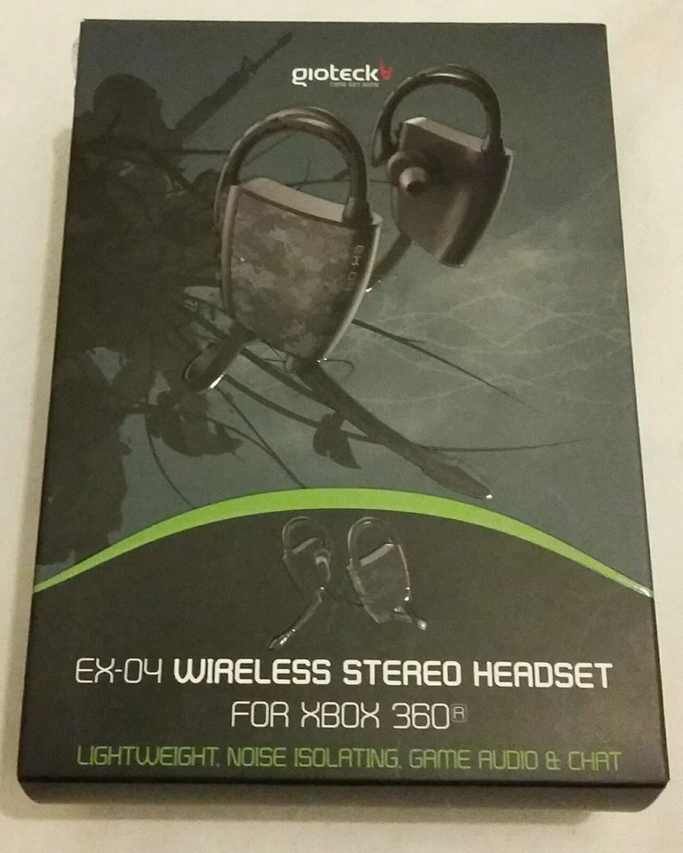 Gioteck EX-04 Wireless Stereo Headset For Xbox 360 - Image 2 of 2