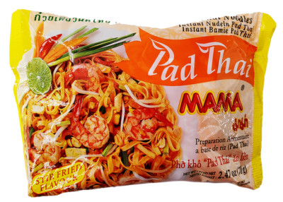Mama Instant Pad Thai Noodles 2.47 oz x 10 Packs ~11/2025