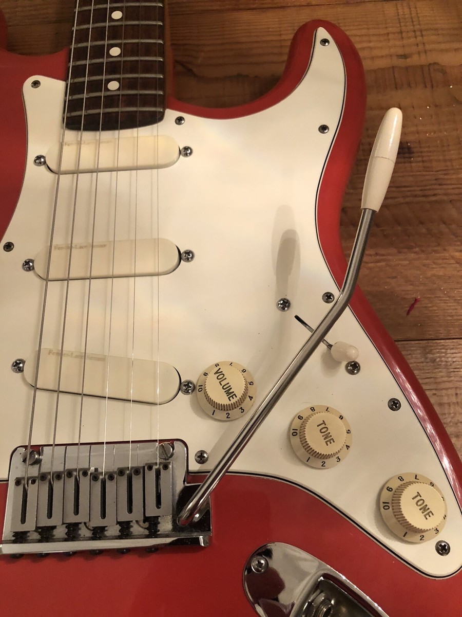 ギター fender CS - spring 1987 Fender Strat Plus Fiesta Red Lace Sensors TBX SPLIT