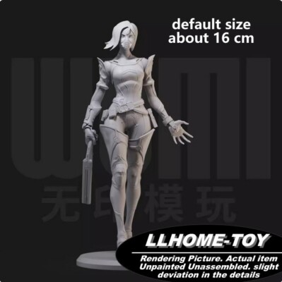 Game Character Viper Stand Resin 3D Print GK Figure DIY Model Toy Gift